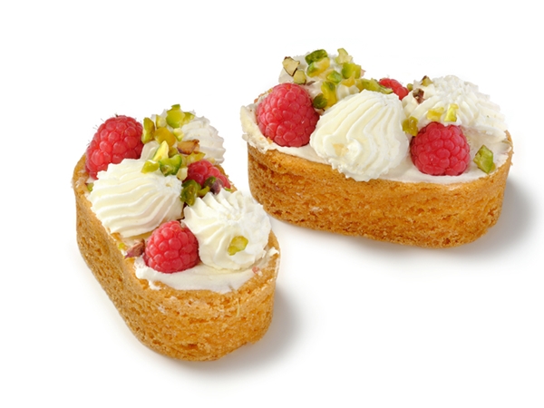 FRAMBOOS/PISTACHE SLOFJES&nbsp;2 stuks